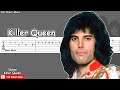 Queen - Killer Queen Guitar Tutorial