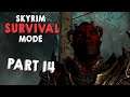 Skyrim Survival Mode - Part 14 ( Skyrim with a controller just isn't it chief )