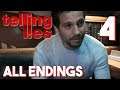 Telling Lies - His Story ( ALL ENDINGS )Manly Let's Play [ 4 ]