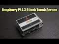 3.5 Inch 60FPS Touch Screen For The Raspberry Pi 4! iUniker Screen + Case