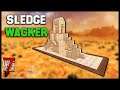 7 Days To Die - Sledge Turret WACKER! Base Vs Horde Night TEST!