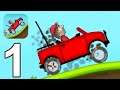 Hill Climb Racing 1 - Max First Car - Walkthrough Part 1 ( iOS Arcade )