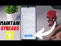 How to Make Snapchat Shortcut | Create Shortcuts on Snapchat for Streaks