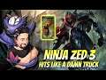 Ninja Zed 3 - Hits like a damn truck! | TFT Fates | Teamfight Tactics