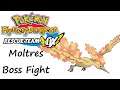 Pokemon Mystery Dungeon Rescue Team DX - Moltres Boss Battle [Recruitment Battle]