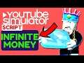 Roblox YouTube Simulator Script GUI - Infinite Money
