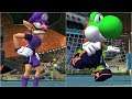 Super Mario Strikers - Waluigi vs Yoshi - GameCube Gameplay (4K60fps)
