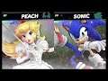 Super Smash Bros Ultimate Amiibo Fights  – Request #18533 Peach vs Sonic