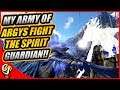 TESTING THE NEW CELESTIAL ARGENTAVIS  ARMY AGAINST THE SPIRIT GUARDIAN!! || ARK PRIMAL FEAR EP 68!