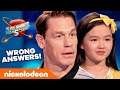 WRONG ANSWERS ONLY! 😆 Are You Smarter Than A 5th Grader w/ John Cena | #KnowYourNick