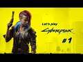 Cyberpunk 2077 Let's Play Part 1 | Playthrough - Very hard | PC | Give me breathtaking Keanu Reeves!