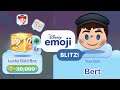 Disney Emoji Blitz! - Opening a Lucky Gold Box and Unlocking Bert