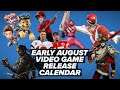 Early August Video Game Release Calendar with Janessa Christine and Julian Huguet