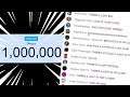 I hit 1,000,000 subscribers so I triggered my stream