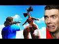 Morphing GODZILLA With SIREN HEAD In GTA 5 (Crazy)
