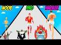 Noob VS Pro VS Hacker In DNA Run | With Oggy and Jack + Cockroaches