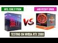 R9 3900X vs i7 9700k - RTX 2080 - Gaming Comparisons