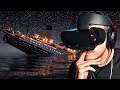 لحظه ی غرق شدن کشتی تایتانیک ! مو به تنم سیخ شد💔😥 Titanic VR
