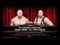 WWE 2K19 Stone Cold Steve Austin VS Brock Lesnar 1 VS 1 Ironman Match WWE Smoking Skull Title