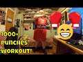 1000 punches boxing workout (Using: Fitness Boxing 2 Nintendo Switch)