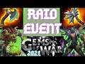 2 RAID EVENT TEAMS | Gems of War Guide 2021 | NO MYTHIC NO legendary NO Dawnbringer Earthcaller
