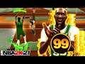 99 OVR 7'6" TACKO FALL BUILD RETURNS and DOMINATES EVERYONE on NBA 2K21