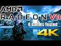 AMD Radeon VII 16GB PC Gameplay Benchmark Test in 4K/2160p