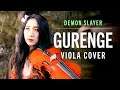 DEMON SLAYER [Kimetsu no Yaiba] - GURENGE [VIOLA COVER] ft. jparecki95
