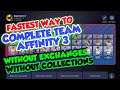 FASTEST WAY TO COMPLETE TEAM AFFINITY 3 WITHOUT EXCHANGES AND COLLECTIONS IN MLB THE SHOW 21