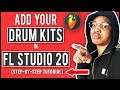 How To Organize And Add Your Drum Kits To FL Studio 20 (EASY Step-By-Step Guide) Beginners Tutorial