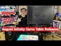 Infinity Game Table by Arcade1Up August Game Releases - Guess Who, Hungry Hungry Hippos, and More!