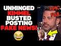 Jimmy Kimmel ROASTED For Posting Fake News & FORCED To Delete In Shame!