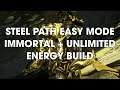 Khora's Immortal Infinite Energy Steel Path Build - Warframe