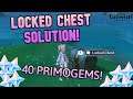 Locked Chest Solution & Password (40 Primogems) They Who Hear the Sea