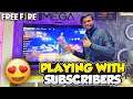 NayanAsin Playing With Subscribers Getmega Game Party - Garena Free Fire Live #GetMegaGameParty