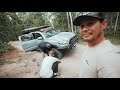 Plane Crash on the Trail! Wheelin' with a Few Toyotas & Popped a Tire