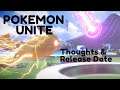 Pokemon Unite Pre Release Thoughts and Release Date