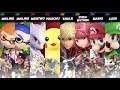 Super Smash Bros Ultimate- (Request) Splatoon vs Pokemon vs Xenoblade vs Super Mario