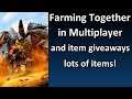Titan Quest Atlantis| Farming Multiplayer and giving FREE items away!