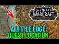 World of Warcraft - A Little Edge Ally Quest Location - Ashen Strand Nazjatar