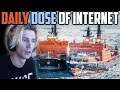 XQC REACTS TO DAILY DOSE OF INTERNET WITH CHAT! | Episode 13 | xQcOW