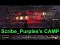 2020-02-24 Surviving the Wastes, and Scribe Purple's Camp Build and Tasty Gifts #fallout76