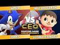 CEO 2021 - Sonix (Sonic) Vs. JAVI ON EARTH (Villager) SSBU Ultimate Tournament