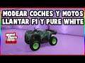 COMO MODEAR COCHES Y MOTOS MUY FACIL LLANTAS F1 Y PURE WHITE GTA V ONLINE - PS4-PS5-XBOX-PC