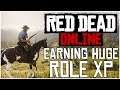 🔴 Earning HUGE ROLE XP! - Red Dead Online Gameplay