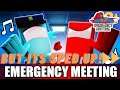 "EMERGENCY MEETING" Among Us Minecraft Music Video, But it's sped up!