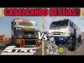 FIA European Truck Racing vs Dakar 18 - Cabalgando BESTIAS - Comparación en carreras de camiones