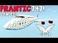 HUGE Frantic 747 Crash Landing!   -  Stormworks: Build and Rescue  -  Boeing 747