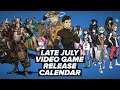 Late July Video Game Release Calendar with Janessa Christine and Julian Huguet
