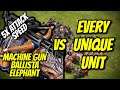 MACHINE GUN BALLISTA ELEPHANT vs EVERY UNIQUE UNIT | AoE II: Definitive Edition
